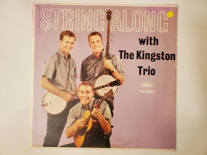 The Kingston Trio String Along vinyl record